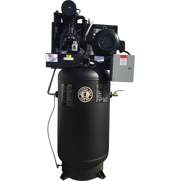 Industrial Gold 7.5Hp, 208-230V, 1 Phase, 60Hz, 80 Gallon, Vertical Tank, Ci7521E80V-P CI7521E80V-P - main